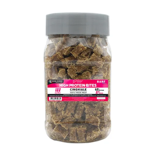 PiùCane Extreme Power High Protein Bites Cinghiale - Extreme Power Energia e Vigore | AlanDog