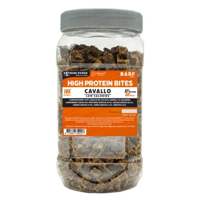 PiùCane Extreme Power High Protein Bites Cavallo Low Calories - Extreme Power Energia e Vigore | AlanDog