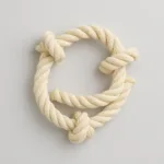 GIOCO INTERATTIVO PER CANI- CORDA NAVY COTONE XL CON NODI
