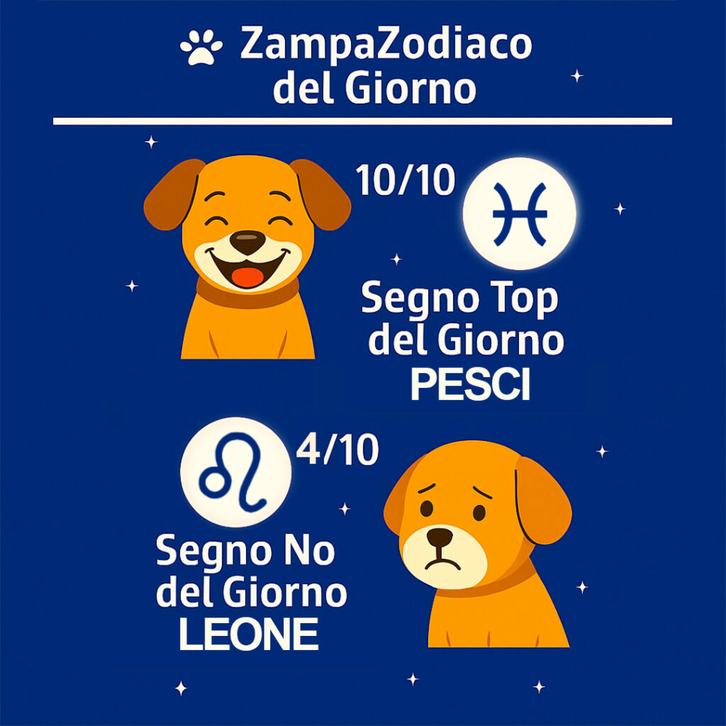 Momento Dello 🐾 ZampaZodiaco del Giorno! 2 170625