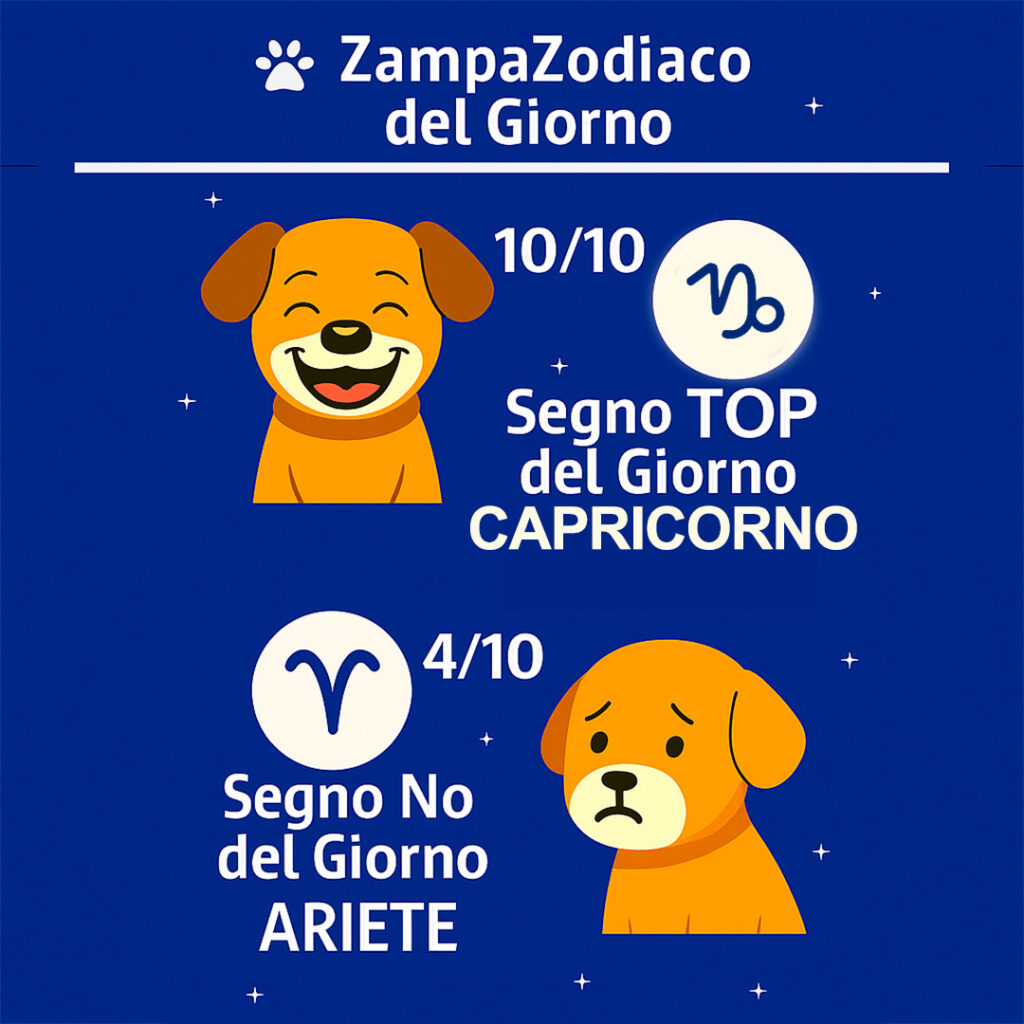 Momento Dello 🐾 ZampaZodiaco del Giorno! 2 240625