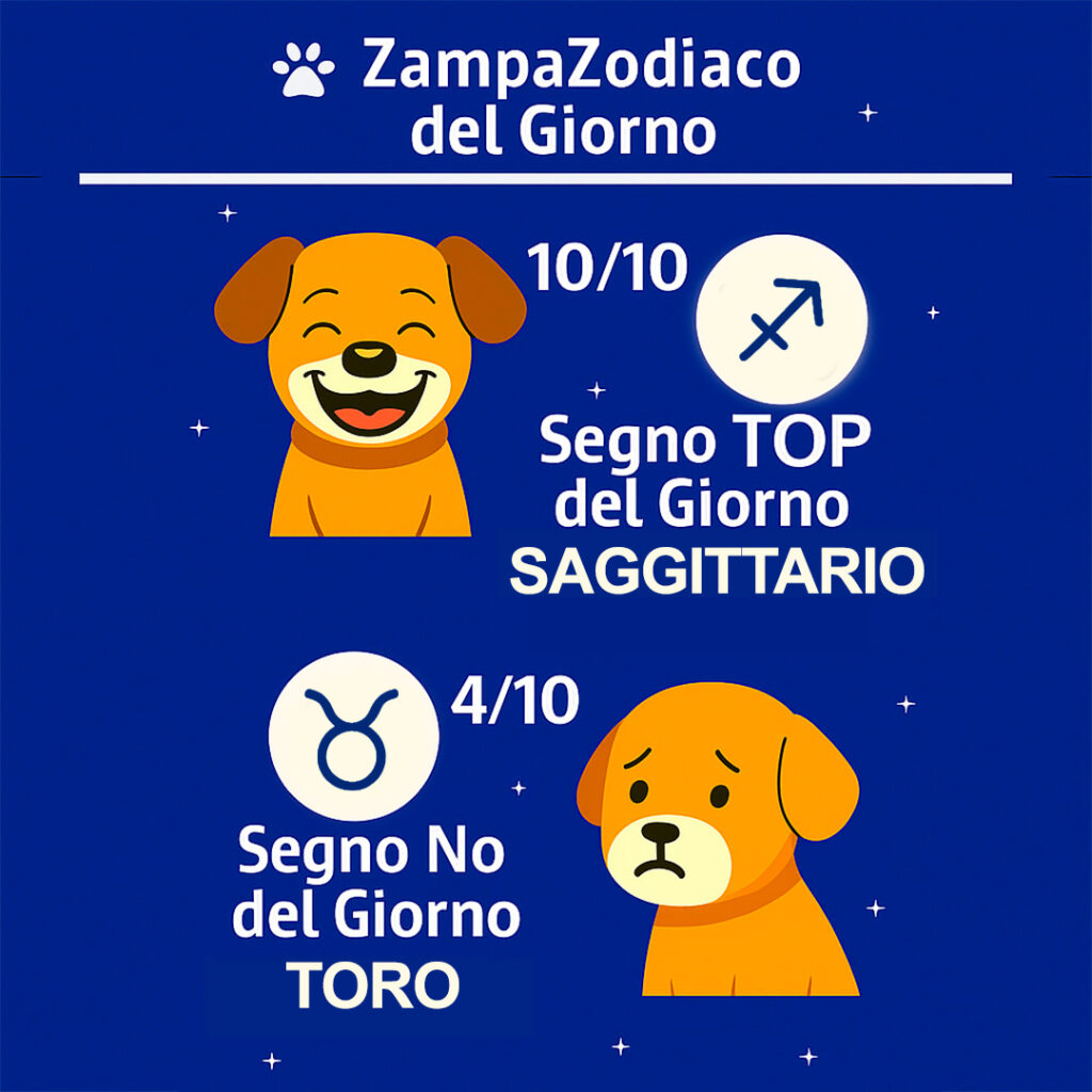 Momento Dello 🐾 ZampaZodiaco del Giorno! 2 260625