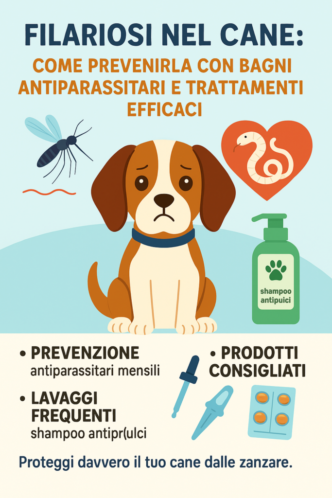 🐾 Filariosi nel cane: come prevenirla con bagni antiparassitari e trattamenti efficaci 1 ChatGPT Image 16 giu 2025 11 35 52