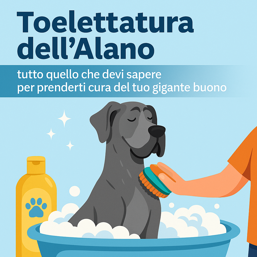 Toelettatura dell’Alano: tutto quello che devi sapere per prenderti cura del tuo gigante buono 1 ChatGPT Image 24 giu 2025 12 57 01