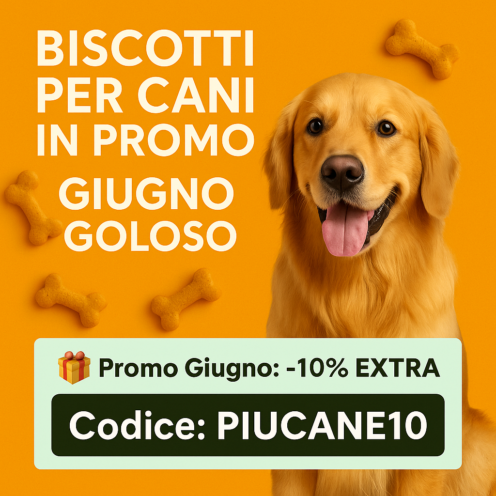 Biscotti per Cani in Promo – Giugno Goloso su AlanDog 1 Biscotti per Cani in Promo - Giugno Goloso