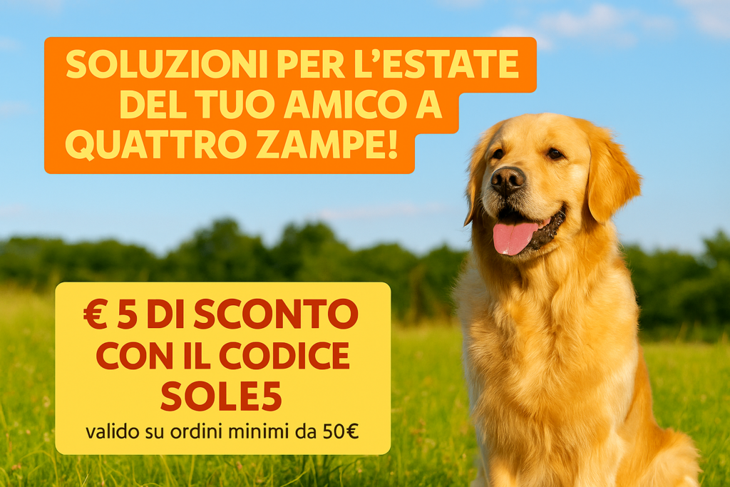 Estate, prurito e benessere del cane: i nostri consigli + sconto 5€ valido 4 giorni 1 25c7bbd1 7580 48f0 973a 3e116e4d0b7f