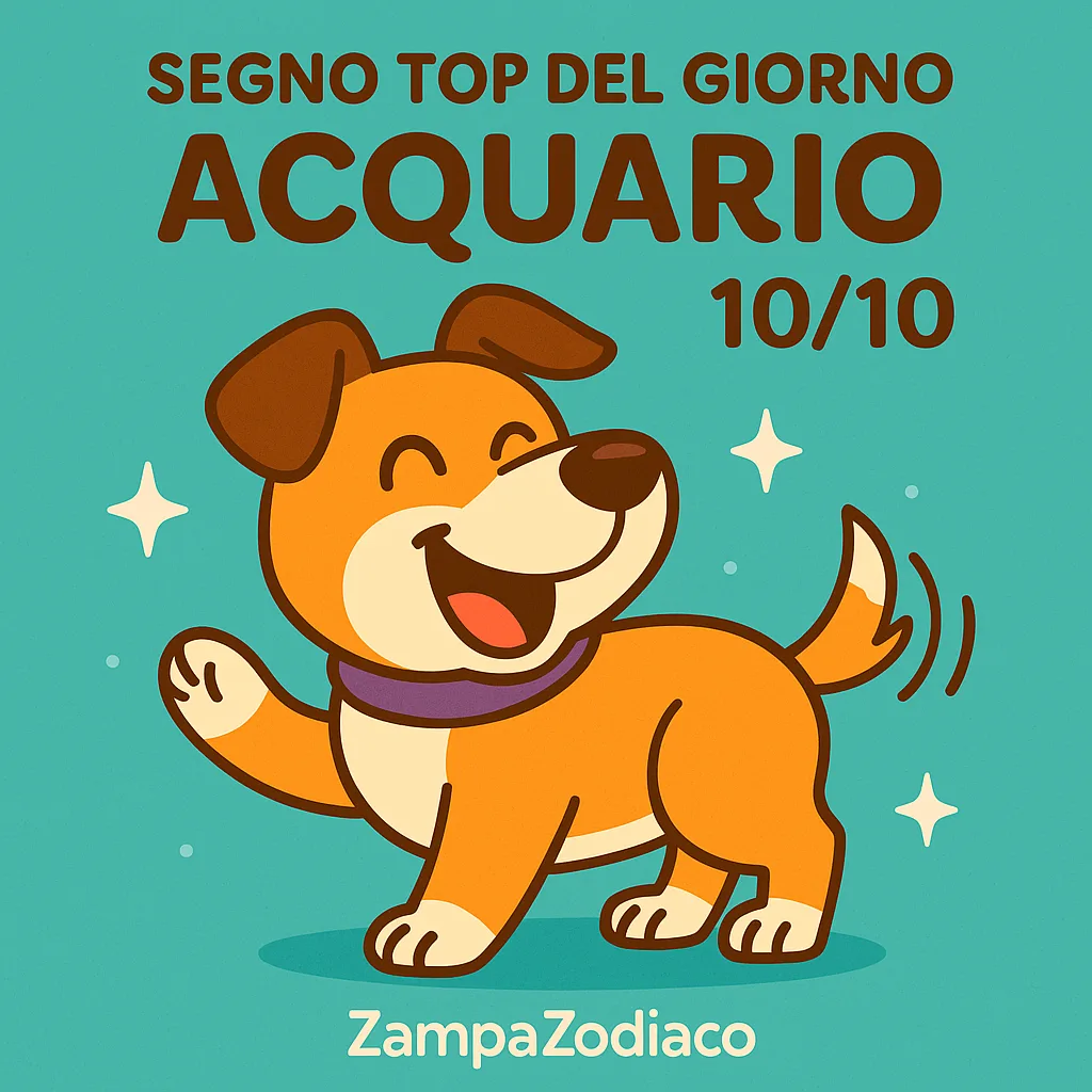 ZampaZodiaco Oroscopo Cane 24 Luglio 2025 – Acquario al Top! 2 ChatGPT Image 23 lug 2025 10 39 43