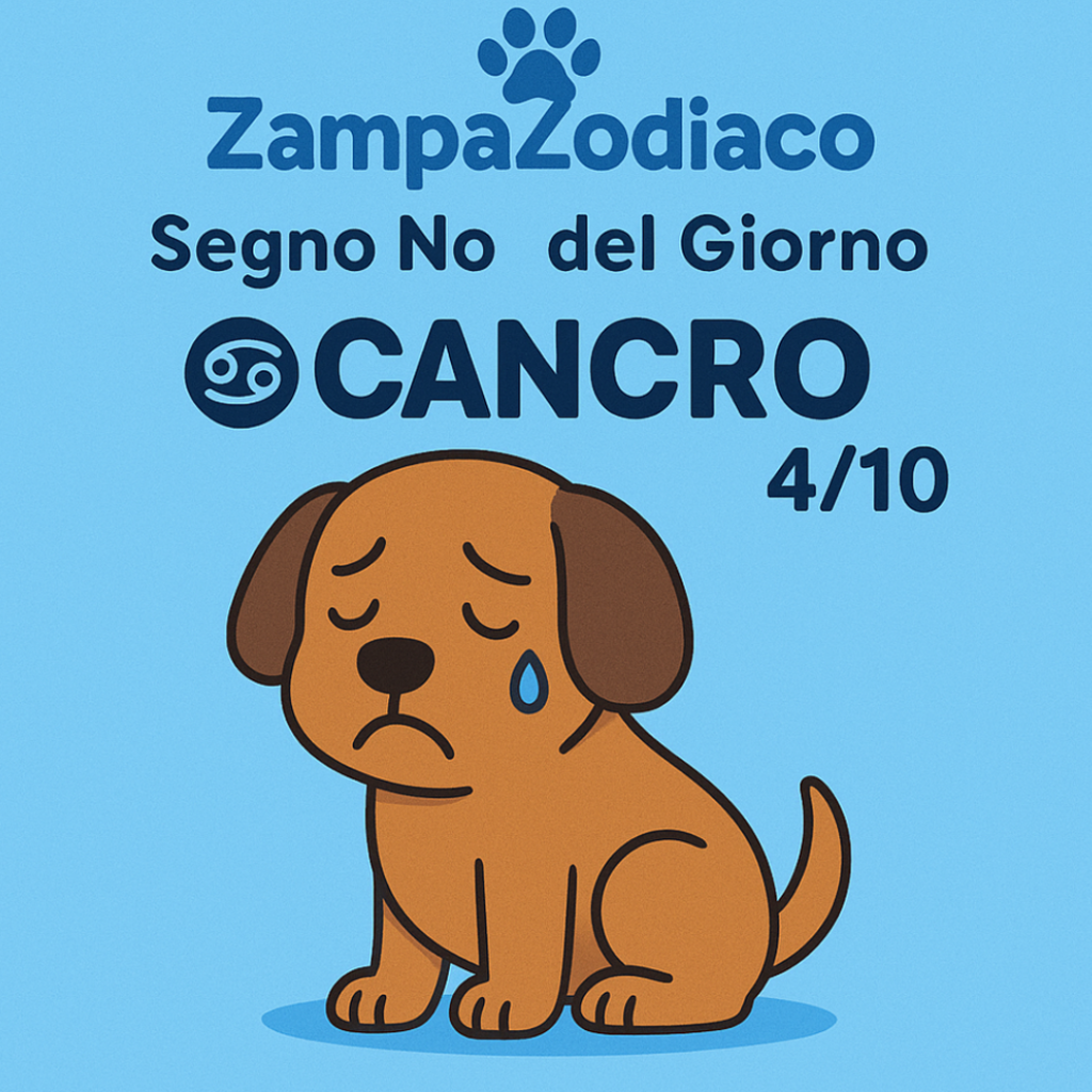 Momento Dello 🐾 ZampaZodiaco del Giorno! 2 NO