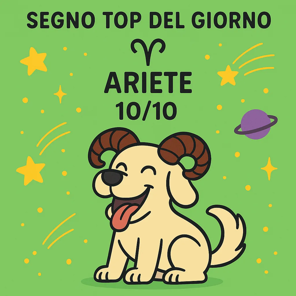 ZampaZodiaco Oroscopo Cane 4 Agosto 2025 – Ariete al Top! 2 55f9306b 6098 488f 9471 99a240188583