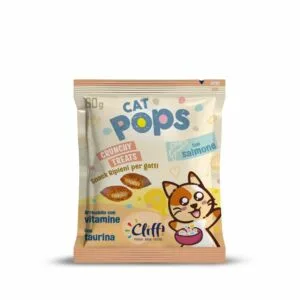 CLIFFI CAT POPS SALMONE 60 gr Snack Gatto