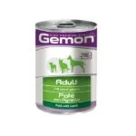 Gemon cane Adult Paté Scatolette Umido 400G