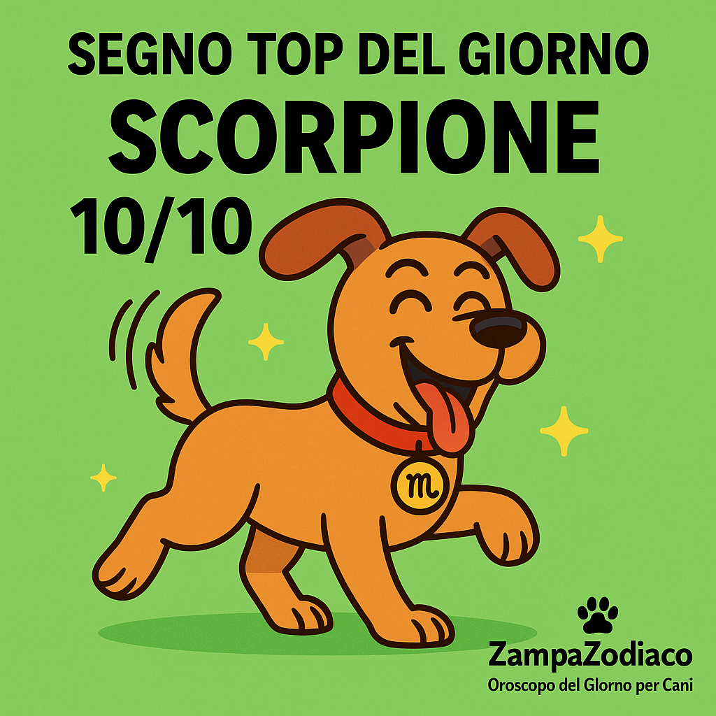 Momento Dello 🐾 ZampaZodiaco del Giorno! 2 ChatGPT Image 28 ott 2025 13 19 35