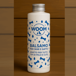 Woom Balsamo Per Cane e Gatto , adatto a tutti i tipi di Pelo e Cute