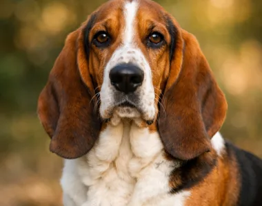 Basset Hound ritratto di razza