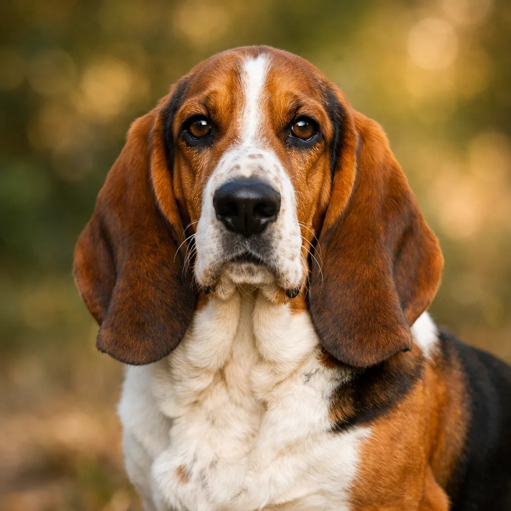 Basset Hound ritratto di razza