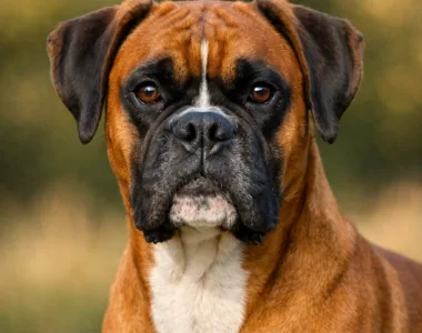 Boxer ritratto di razza