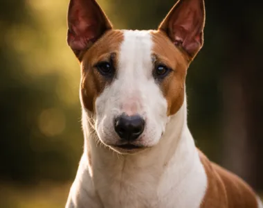 Bull Terrier ritratto di razza