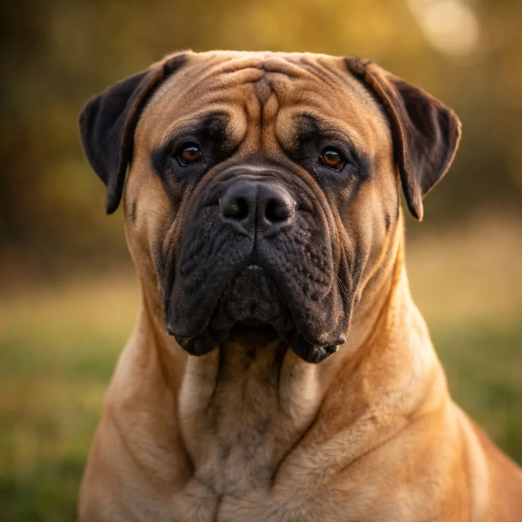 Bullmastiff ritratto di razza