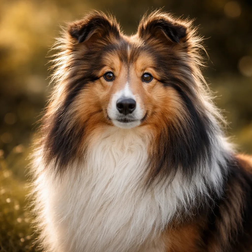 Cane da Pastore Scozzese Shetland ritratto di razza