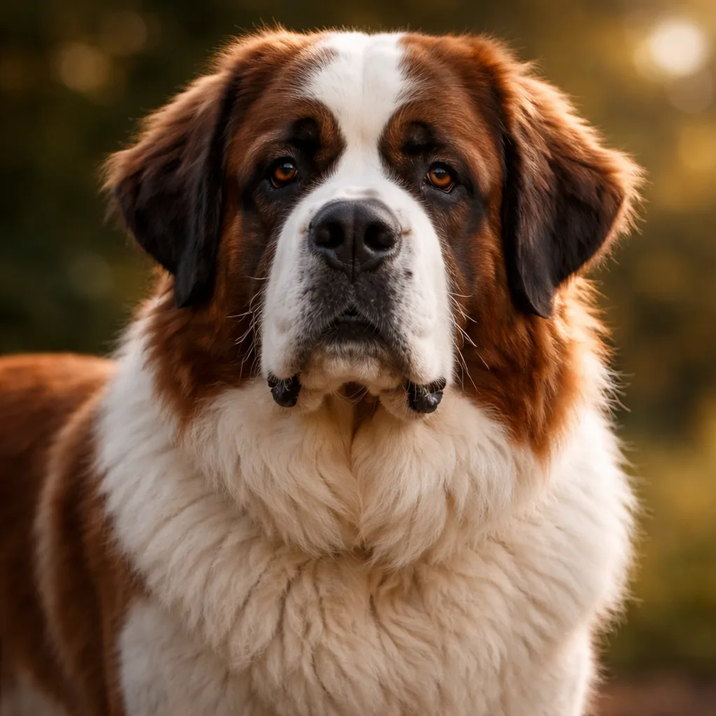 Cane di San Bernardo ritratto di razza