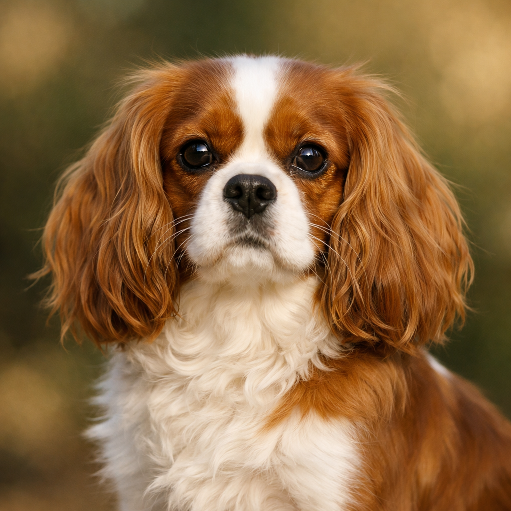 Cavalier King Charles Spaniel ritratto di razza