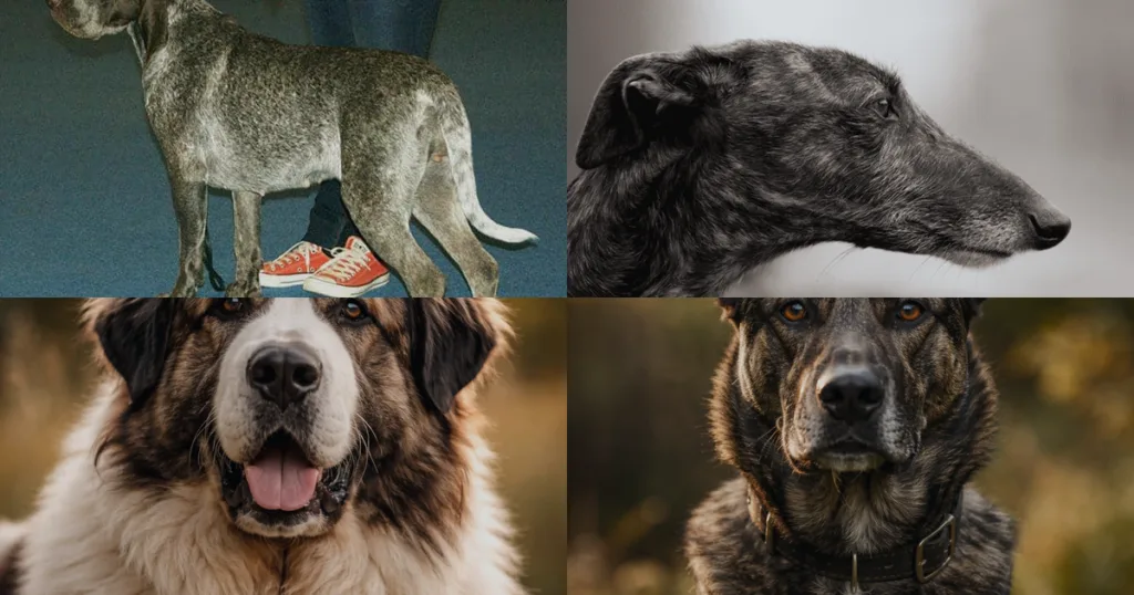 Razze di cani spagnoli panoramica visiva