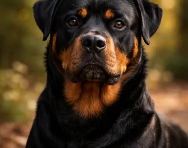 Rottweiler ritratto di razza