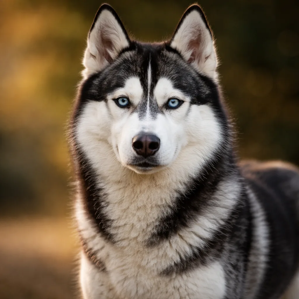 Siberian Husky ritratto di razza
