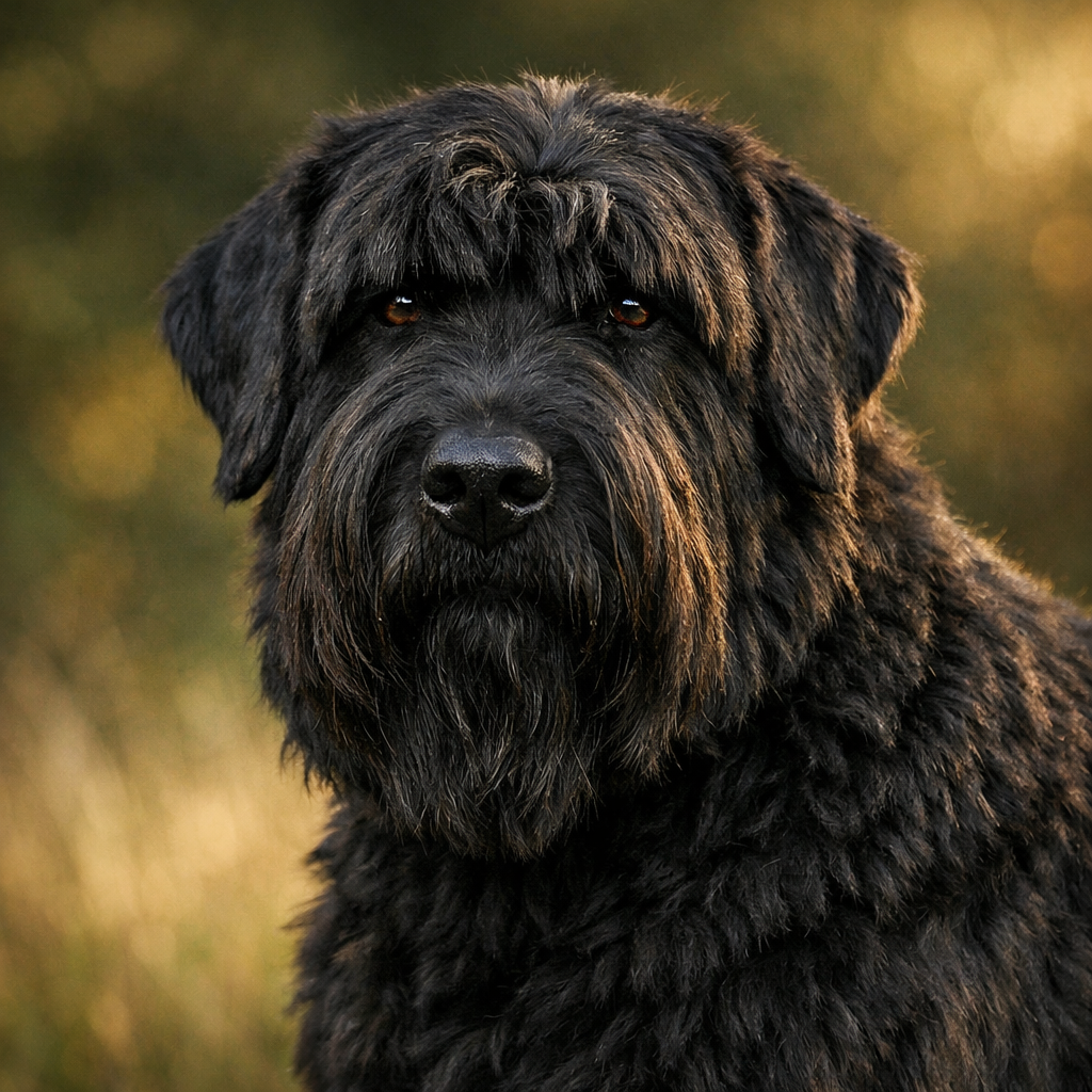 terrier nero russo ritratto razza