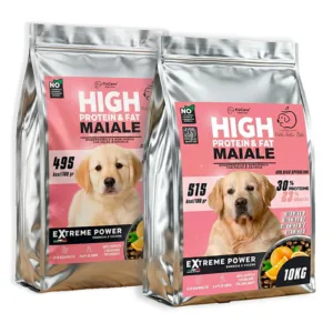PiùCane Extreme Power High Protein Fat Edizione Allevamento Valle della Mela – crocchette monoproteiche maiale per Golden Retriever