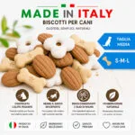 Biscotti Cocco Vaniglia e Liquirizia Adult All Breed Cane Sfusi