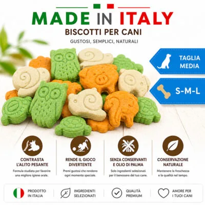 Biscotti Latte Caramello Menta Adult All Breed Cane Sfusi