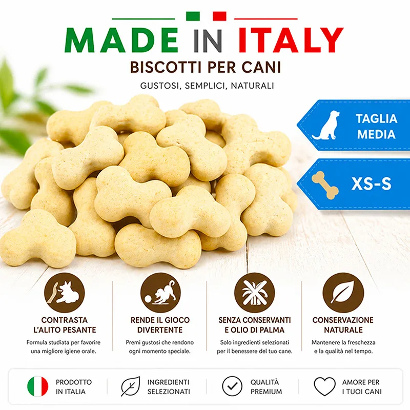 Biscotti Ossicino Mini Adult Cane Sfusi