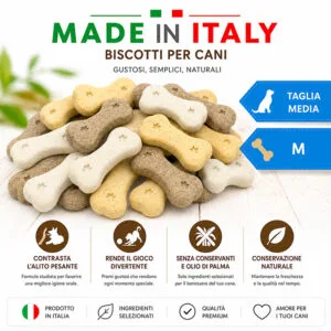 Biscotti Ossicino Tris Medio Adult Cane Sfusi