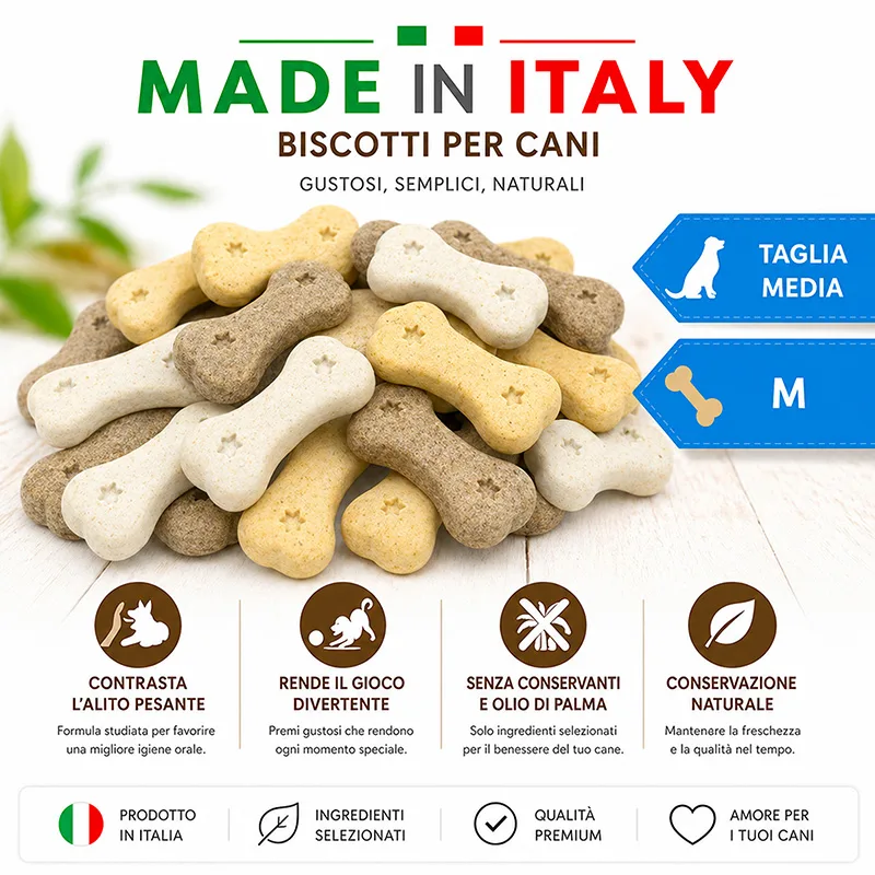 Biscotti Ossicino Tris Medio Adult Cane Sfusi