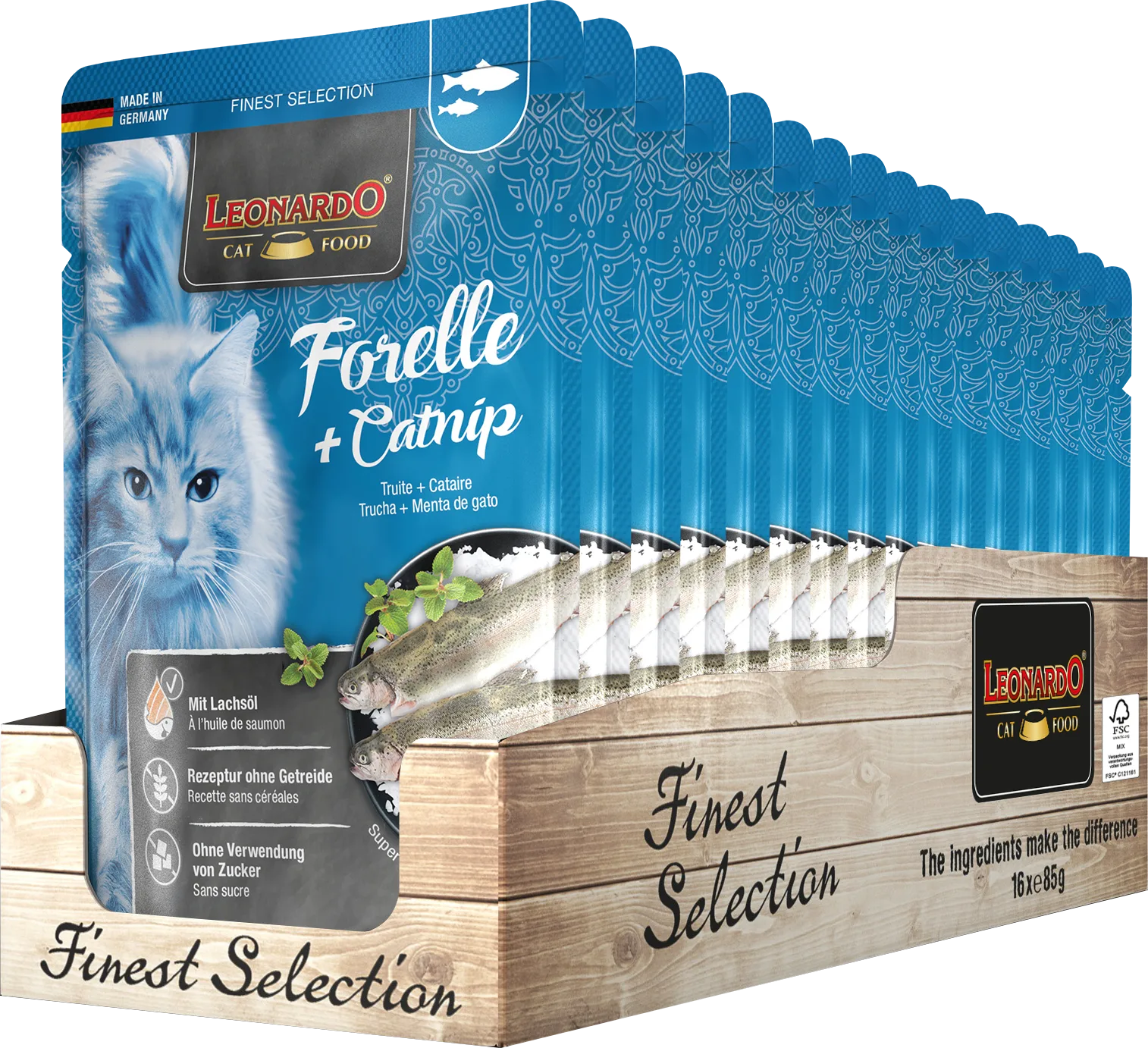 Leonardo Trota Catnip 16 buste