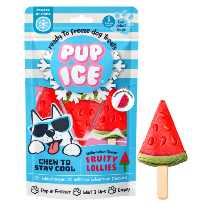 PUP ICE Fruity Lollies Anguria – Gelato per cani 3 Pezzi